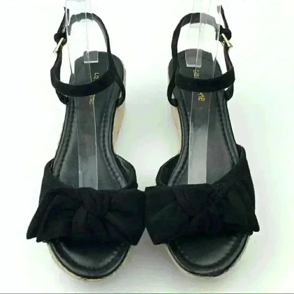 Liz Claiborne sandals sz 7 espadrilles Flatforms - Picture 13 of 13